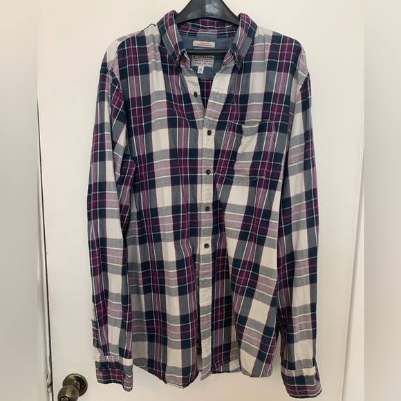 Old Navy Men’s Plaid Shirt SIZE XXL - Picture 1 of 3